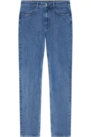 Givenchy Jeans, Herre, Blå, W30, Denim, Marble Denim Slim Fit Jeans