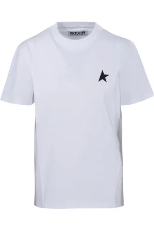 Golden Goose Top, Dame, Hvid, M, Bomuld, Star Regular T-Shirt