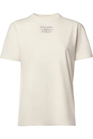 Golden Goose Top, Dame, Hvid, S, Bomuld, Hvid T-shirt