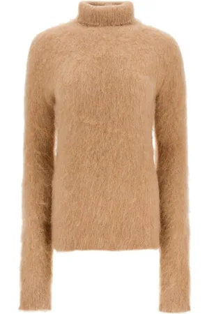 Sportmax Strik, Dame, , L, Uld, Alpaca Sweater til Kvinder