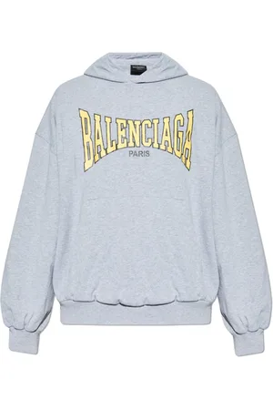 Balenciaga Sweathshirts & Hoodies, Herre, Grå, XS, Bomuld, Hoodie