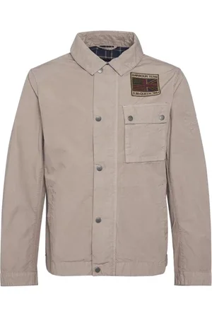 Barbour Jakke, Herre, , M, Bomuld, Bomuld Jakke med Lynlås og Knapper