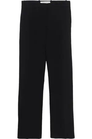 Golden Goose Bukser, Dame, Sort, 2XS, Uld, Relaxed Viscose Wool Crepe Bukser