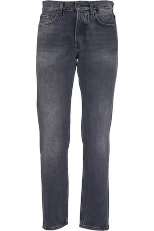 haikure Jeans, Herre, Grå, W32, Slim Fit Spider sorte jeans