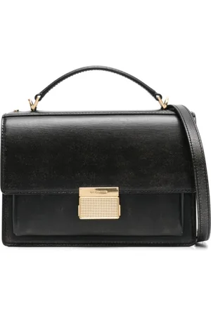 Golden Goose Taske, Dame, Sort, ONE SIZE, Uld, Foldover taske med justerbar rem