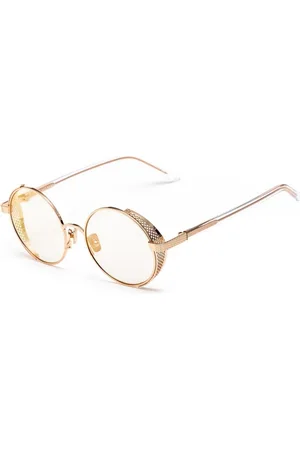 Belstaff Tilbehør, Dame, Gul, ONE SIZE, Håndlavede acetat solbriller