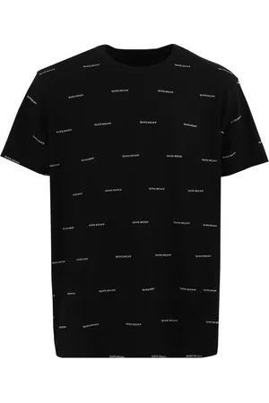Givenchy Top, Herre, Sort, L, Bomuld, 4G Motif Print T-shirt