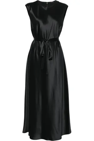 Joseph Kjole, Dame, Sort, XL, Satin, Silke Satin Kjole