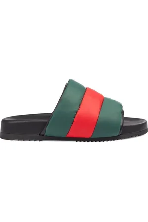 Gucci Sko, Herre, Sort, 40 EU, Nylon, Web Polstrede Sandaler