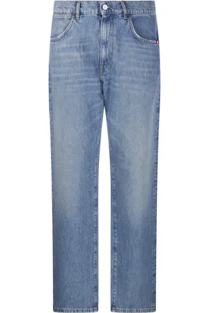 AMISH Jeans, Herre, Blå, W34, Denim, Denim Jeans til Mænd og Kvinder
