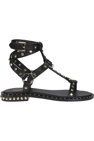 Ash Sko, Dame, Sort, 41 EU, Læder, Sungold Pulp Sandaler