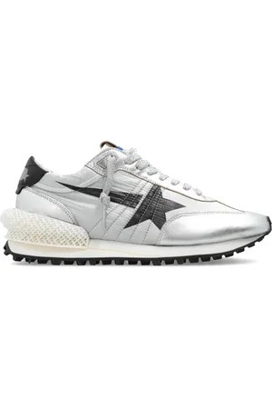Golden Goose Sko, Dame, Grå, 37 EU, Læder, Running Marathon Sneakers