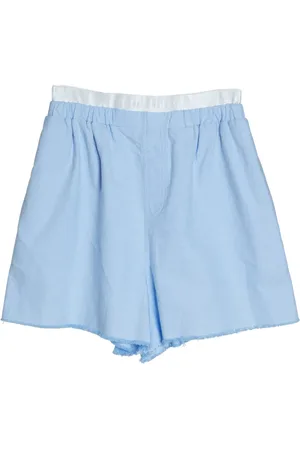 Ahlvar Gallery Shorts, Dame, Blå, XS, Bomuld, Airi Oxford Shorts