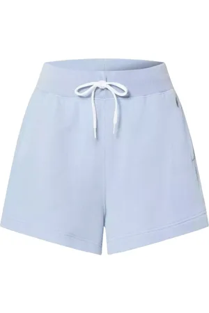 Ralph Lauren Shorts, Dame, Blå, S, Bomuld, High Waist Shorts