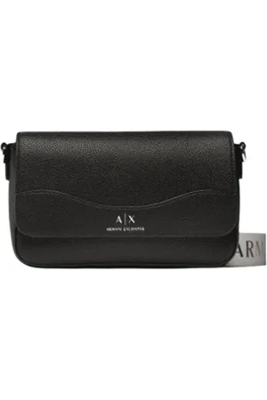 Armani Exchange Taske, Dame, Sort, ONE SIZE, Uld, Skuldertaske i Kunstlæder