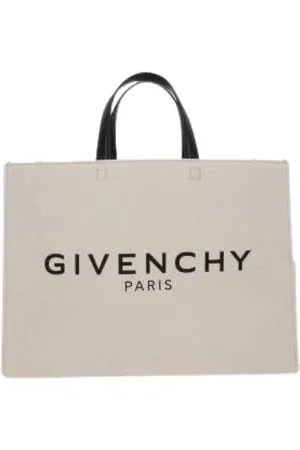 Givenchy Taske, Dame, , ONE SIZE, Bomuld, Canvas Tote Bag med Logo Print