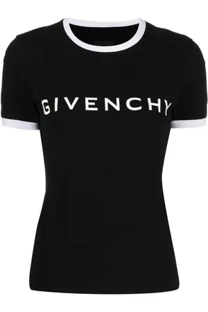 Givenchy Top, Dame, Sort, L, Bomuld, Archetype Crew Neck T-Shirt