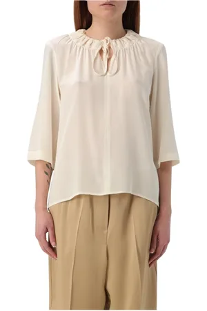 LIVIANA CONTI Bluser & Skjorter, Dame, , M, Ivory Jakker til Kvinder