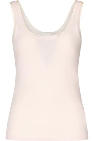 GENNY Top, Dame, Lyserød, M, U-hals Tank Top