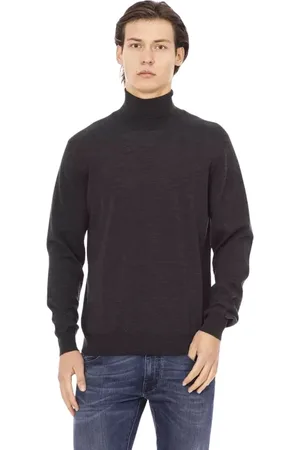BALDININI Strik, Herre, Brun, L, Turtleneck Sweater