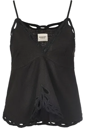 Isabel Marant Top, Dame, Sort, M, Bomuld, Tomeki-Gb Top
