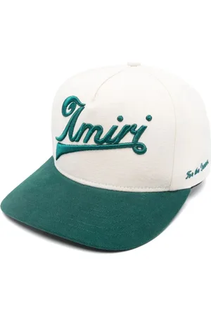 AMIRI Tilbehør, Herre, Grøn, ONE SIZE, Bomuld, To-farvet Canvas Hat