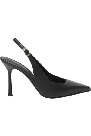 SERGIO LEVANTESI Sko, Dame, Sort, 40 EU, Læder, Sort Slingback Hælesko