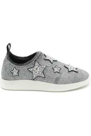 Giuseppe Zanotti Sko, Dame, Grå, 36 1/2 EU, Læder, Casual Sneakers