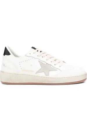 Golden Goose Sko, Herre, Hvid, 39 EU, Læder, Læder Stjerne Hæl Sko