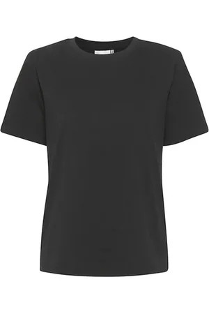 Gestuz Top, Dame, Sort, 2XS, Bomuld, Sort Bomulds Tee Noos Top