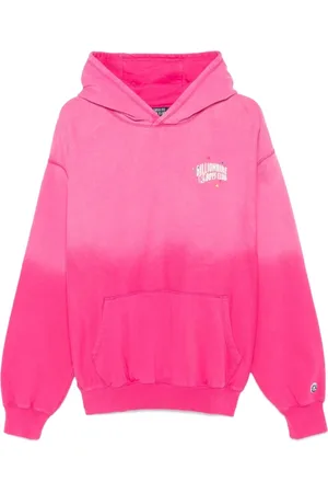 BILLIONAIRE Sweathshirts & Hoodies, Herre, Lyserød, L, Uld, Flamingo Sweater med Logo Patch