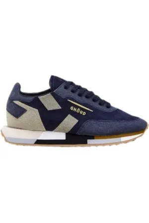Ghoud Sko, Herre, Blå, 36 EU, Læder, Starlight Luxe Sneakers