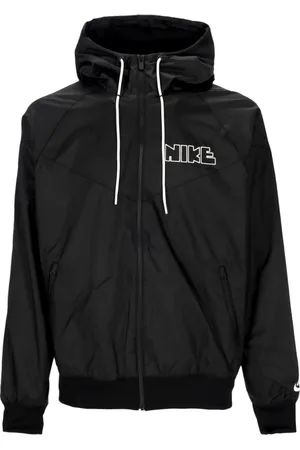 Nike Jakke, Herre, Sort, XL, Uld, Windrunner Woven Vindjakke