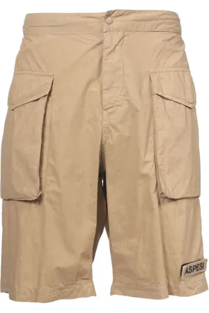 Aspesi Shorts, Herre, , S, Bomuld, Cargo Cotton Bermuda Shorts