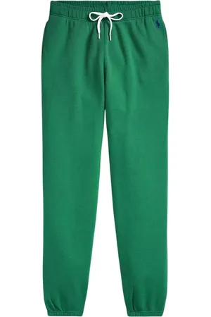 Ralph Lauren Bukser, Dame, Grøn, XL, Bomuld, Grønne joggingbukser