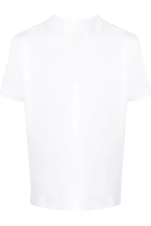 Givenchy Top, Herre, Hvid, XL, Bomuld, 4G-broderet bomulds T-shirt