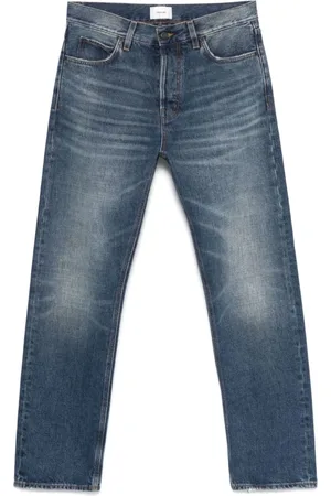 haikure Jeans, Herre, Blå, W34, Bomuld, Indigo Straight Jeans