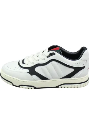 Gucci Sko, Herre, Hvid, 40 1/2 EU, Læder, Re-Web Trainer Sneakers