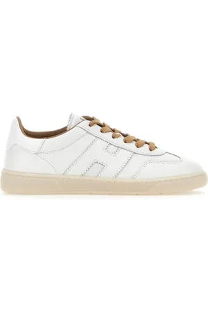 Hogan Sko, Dame, Hvid, 36 1/2 EU, Uld, Hvide Sneakers til et stilfuldt look