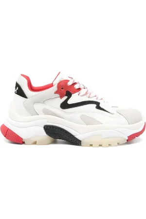 Ash Sko, Dame, Flerfarvet, 37 EU, Læder, Hvide Chunky Sneakers
