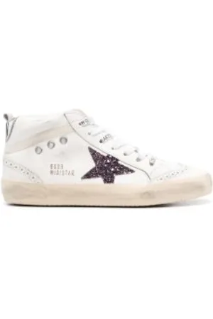 Golden Goose Sko, Dame, Hvid, 36 EU, Læder, Midstar Sneaker