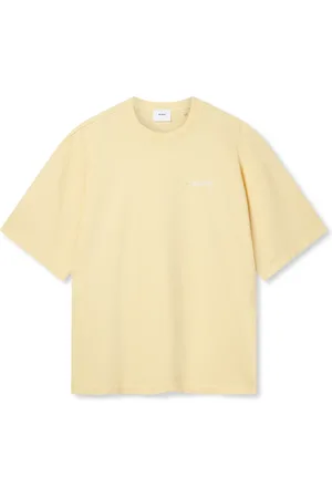 Axel Arigato Top, Herre, Gul, L, Bomuld, Honor Washed T-Shirt