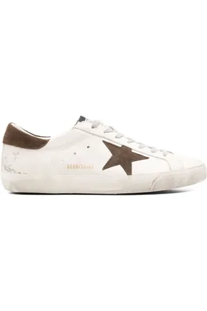 Golden Goose Sko, Herre, Hvid, 42 EU, Uld, Low-Top Sneakers