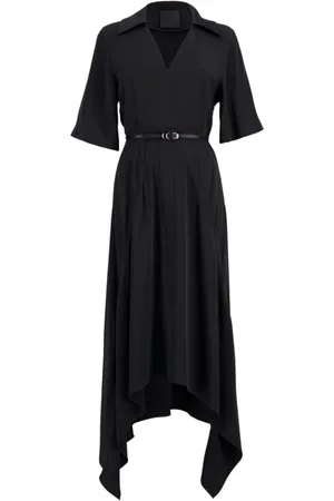 Givenchy Kjole, Dame, Sort, S, Sort Midi Kjole