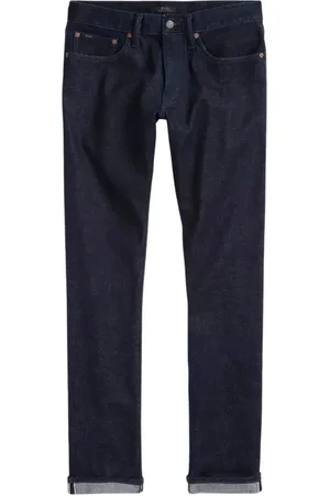 Ralph Lauren Jeans, Herre, Blå, W32 L34, Bomuld, Sullivan Slim Stretch Selvedge Jeans