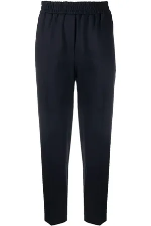 Harris Wharf London Bukser, Dame, Blå, XL, Spandex, Slim-fit Bukser