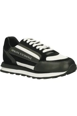 Armani Exchange Sko, Herre, Grøn, 40 EU, Læder, Sneakers