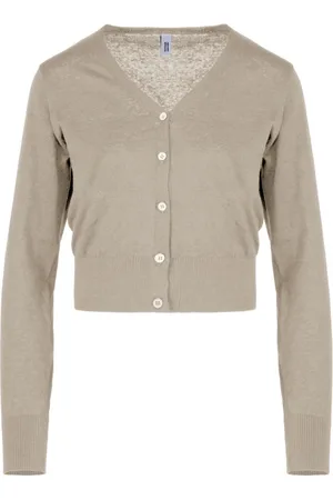 Bomboogie Strik, Dame, , XS, Bomuld, Linned og bomuld cardigan