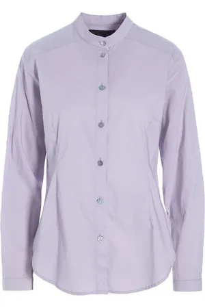 Bitte Kai Rand Bluser & Skjorter, Dame, Lilla, L, Bomuld, Core Cotton Skjorte Lavendel Himmel