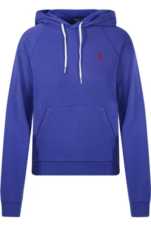 Ralph Lauren Sweathshirts & Hoodies, Dame, Blå, S, Bomuld, Graphic Royal Hoodie